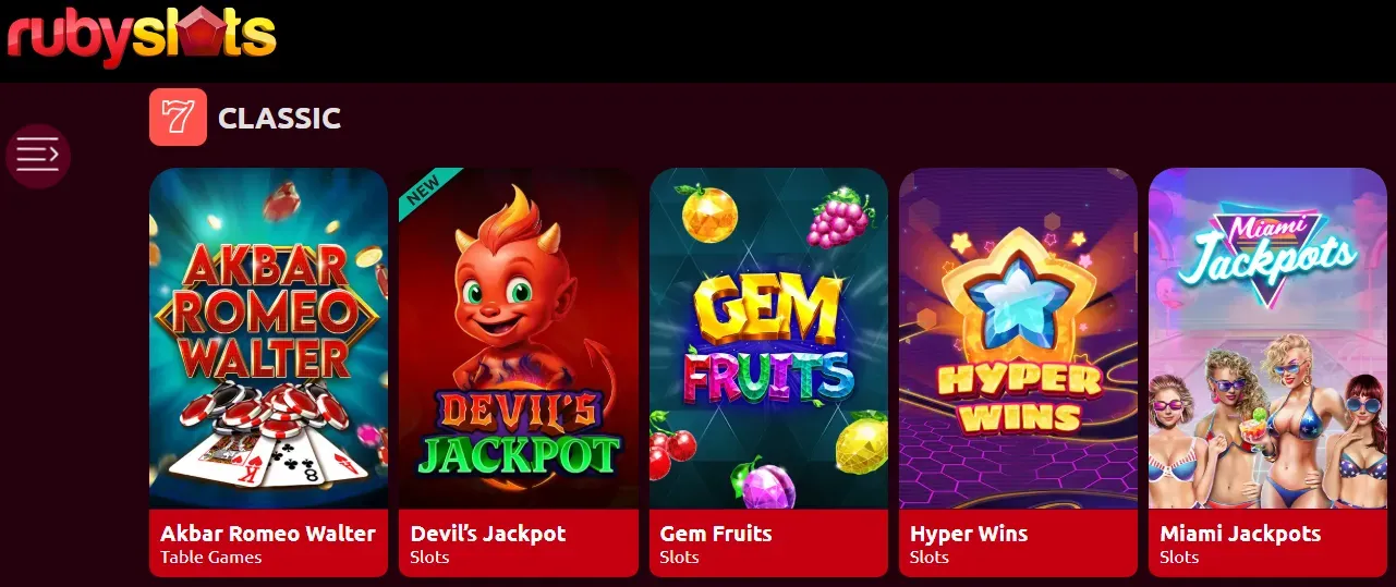 Ruby Slots Casino Ruby Slots Casino